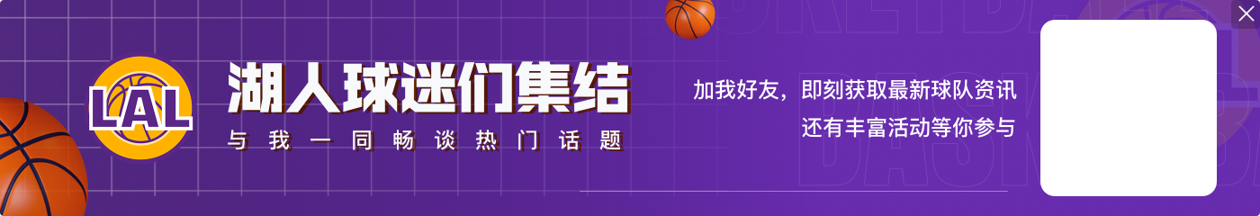 20-21赛季以来湖人队仅2人单场砍28分14助：詹姆斯2次 拉塞尔本场