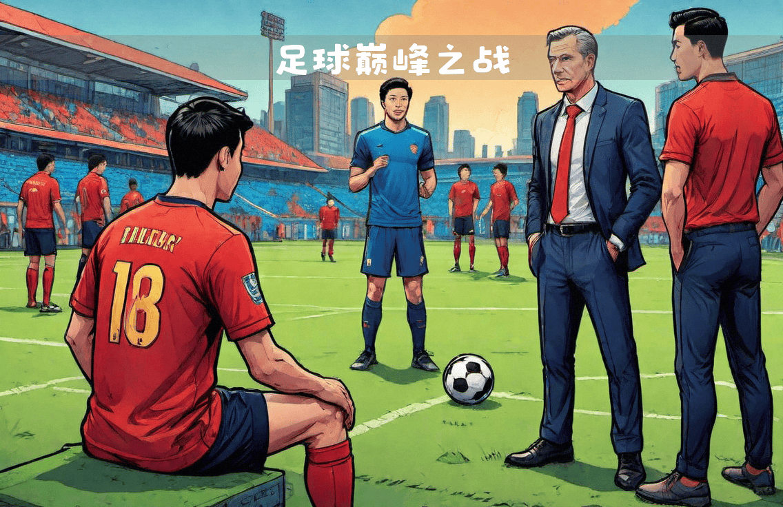 欧洲足球巅峰对决场上风云变幻，对手剑拔弩张